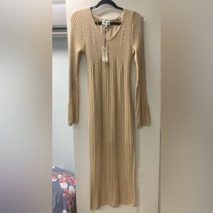 Beige dress